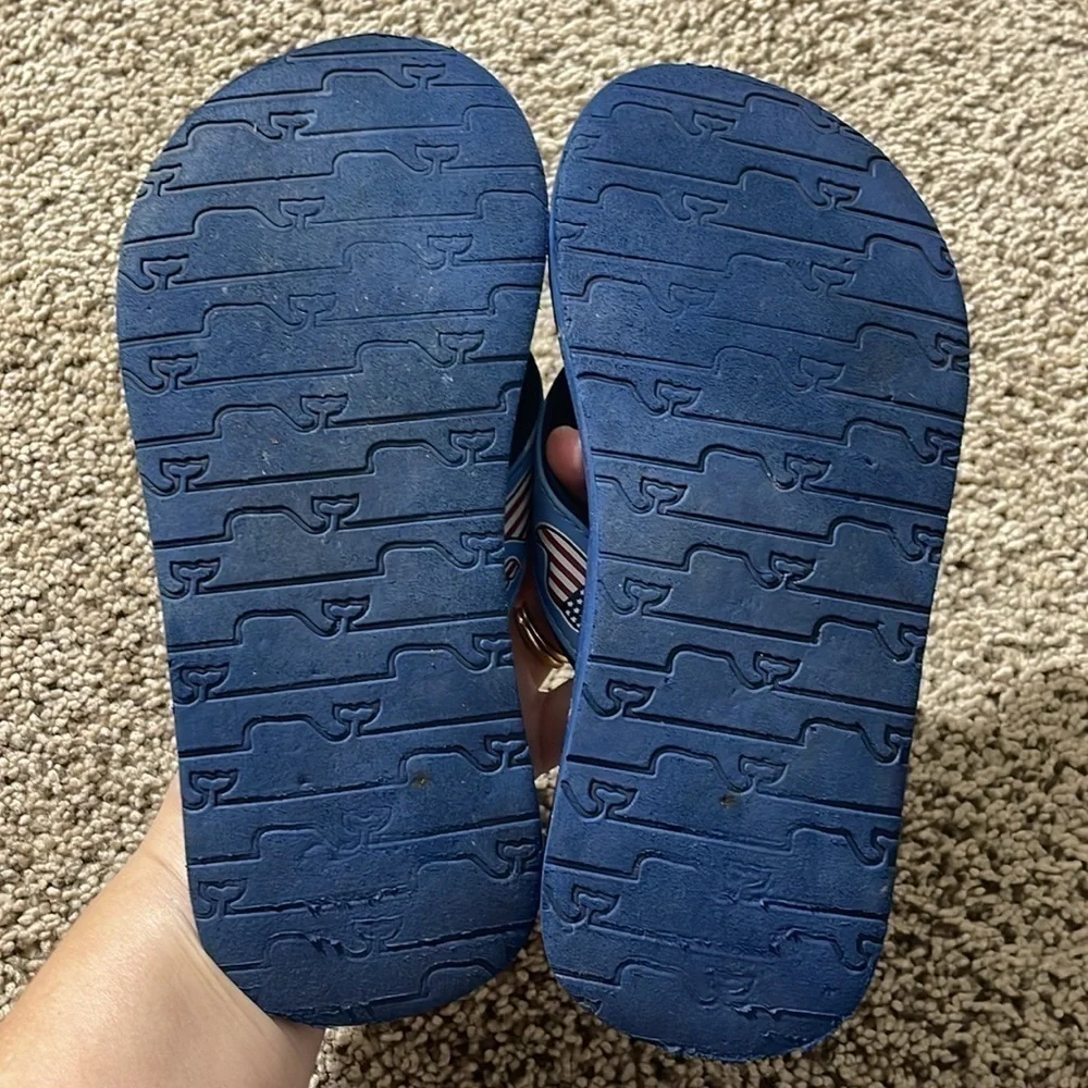 Vineyard vines little boy flip-flops